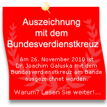 Joachim Galuska - Bundesverdienstkreuz